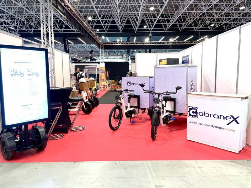 Triporteurs electriques made in france avec livraison rapide