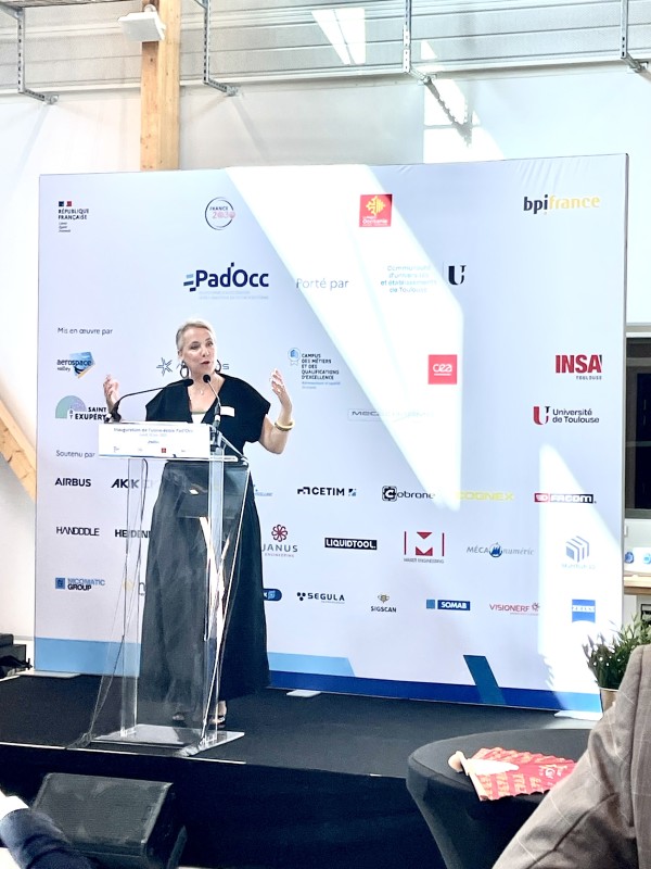 Inauguration de PAD'OCC à la maison de la formation Jacqueline Auriol à Toulouse : présentation du triporteur électrique COBRANE U1 en Occitanie