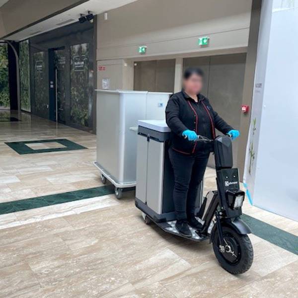 Triporteurs pour Centres commerciaux
