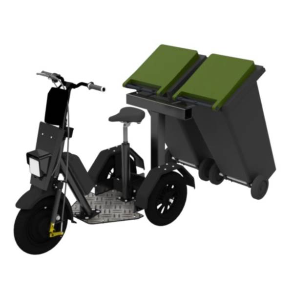 Cobrane de tractage conteneurs poubelles