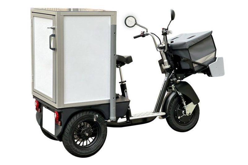 Livrez rapidement et efficacement à Évry-Courcouronnes avec le triporteur City S dans l'Essonne