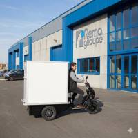 REMA GROUPE nouveau revendeur triporteur site industriel et nettoyage Paris